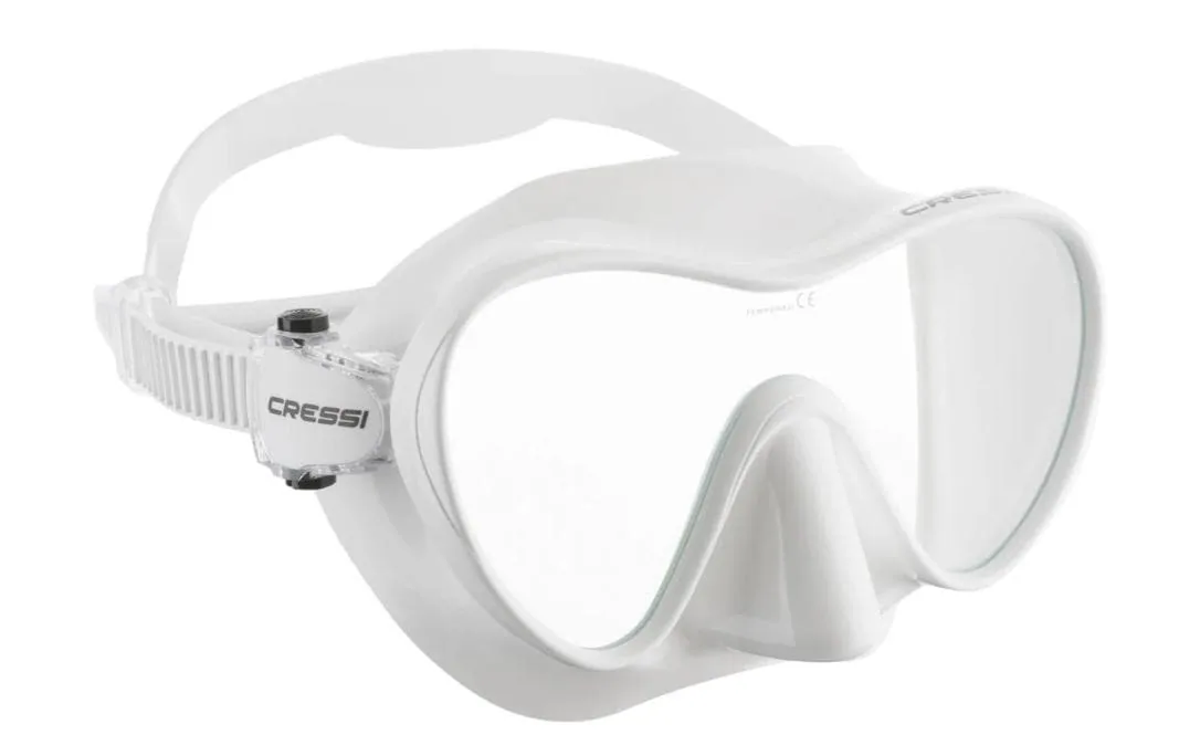 CRESSI Tauchmaske F1 Weiss