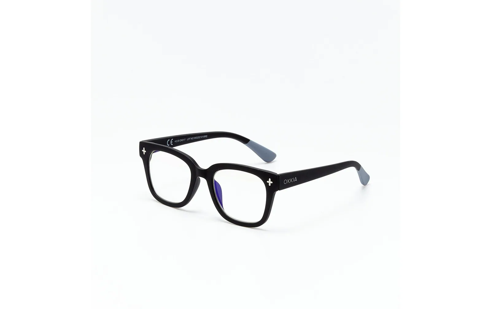 OKKIA Lesebrille Giovanni Black, 2,00