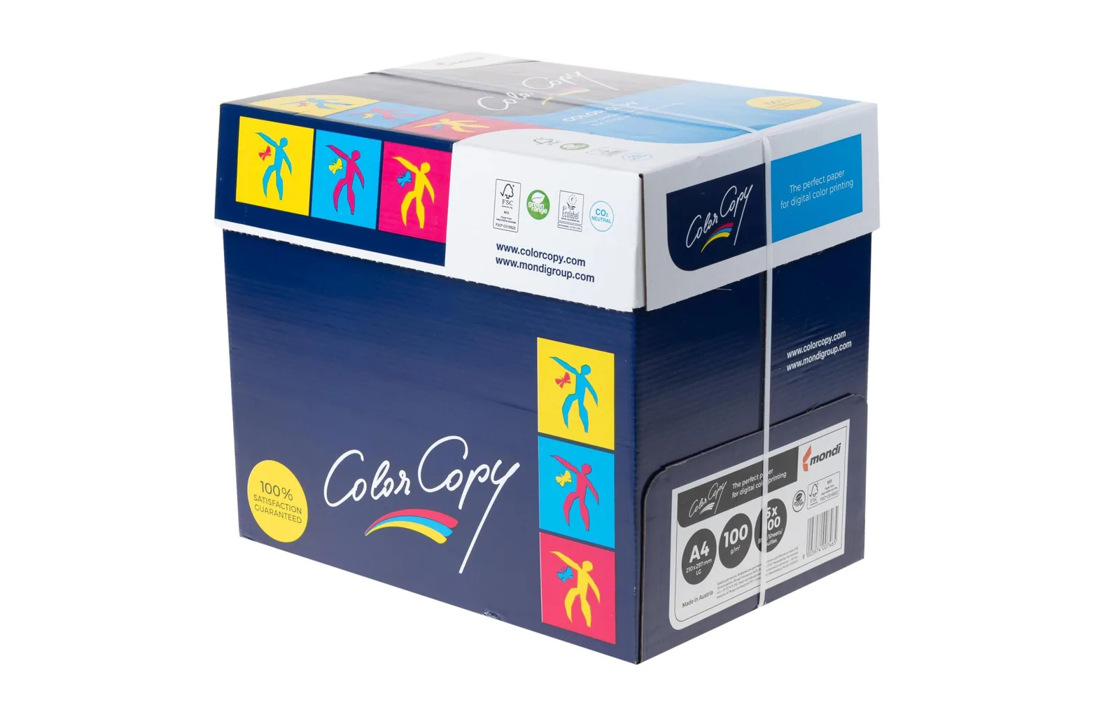 Colorcopy Kopierpapier Color Copy A4 Hochweiss 100 g/m², 2500 Blatt