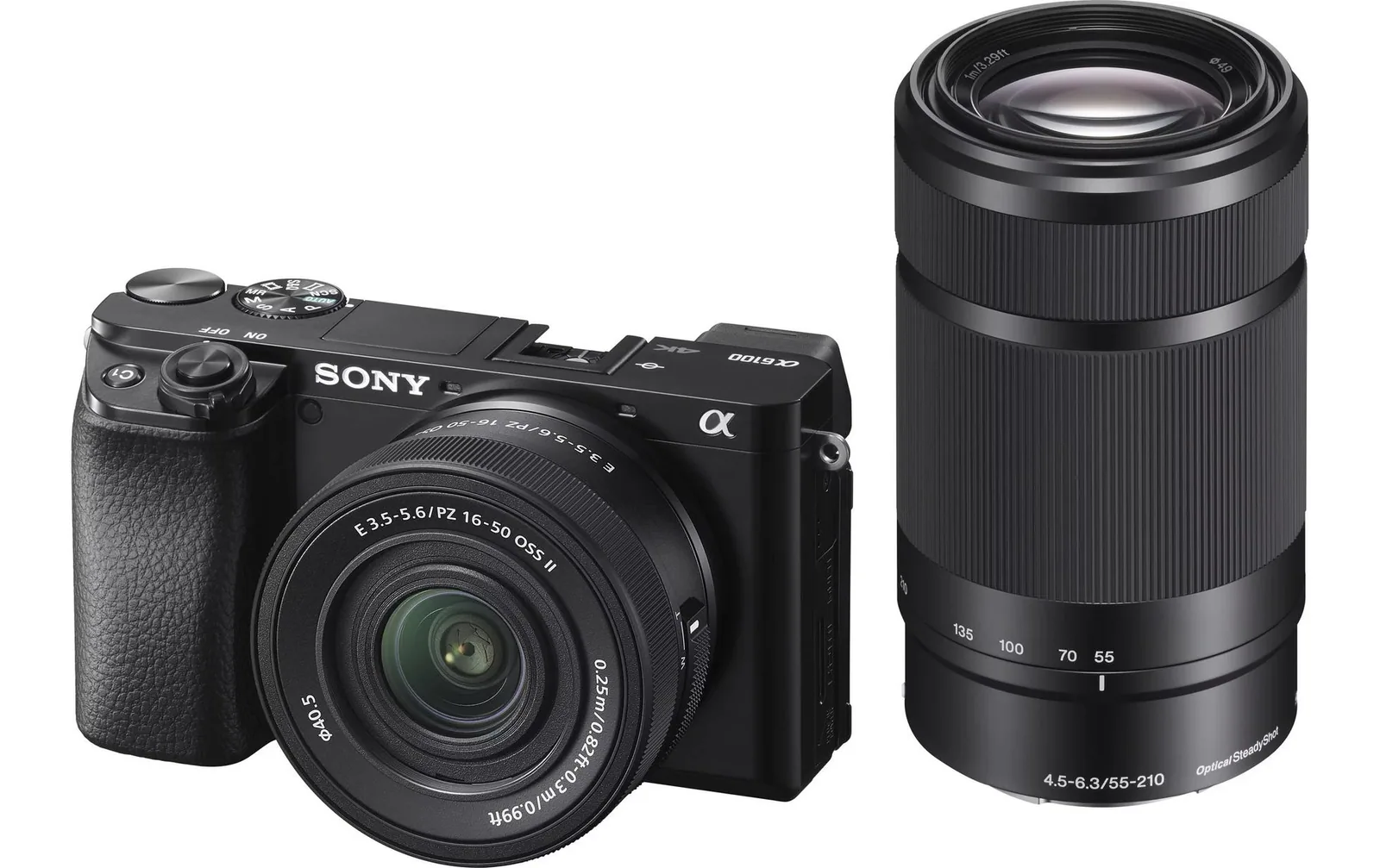 Sony Fotokamera Alpha 6100 Kit 16-50 / 55-210