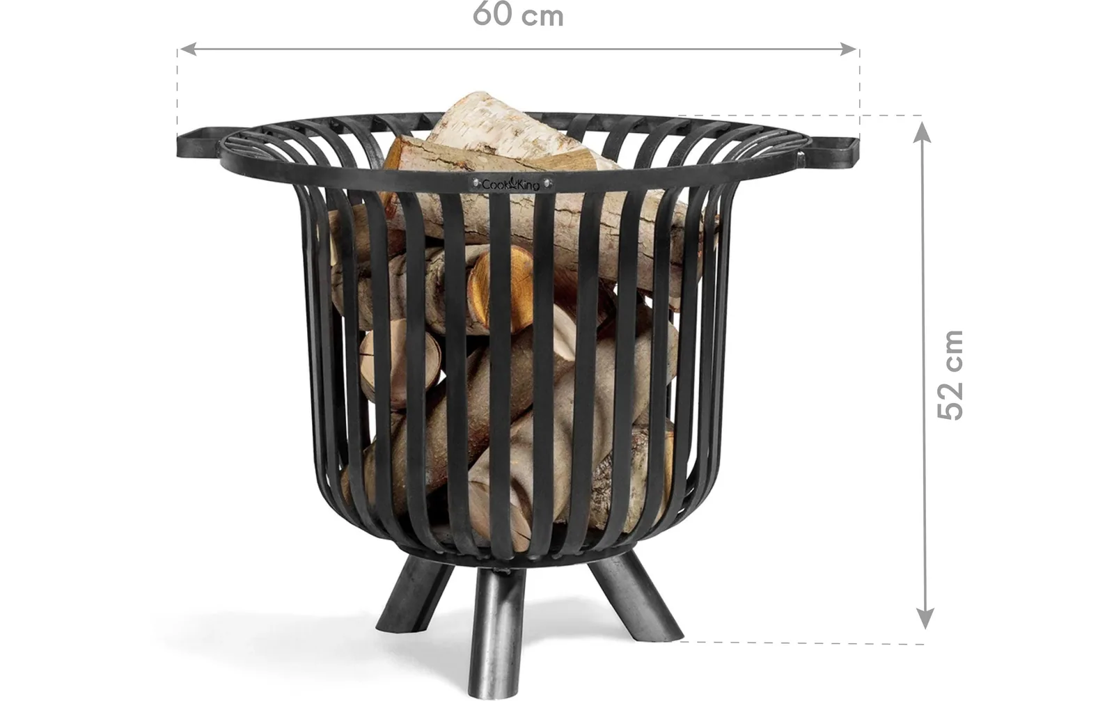 COOK KING Feuerstelle Verona 60