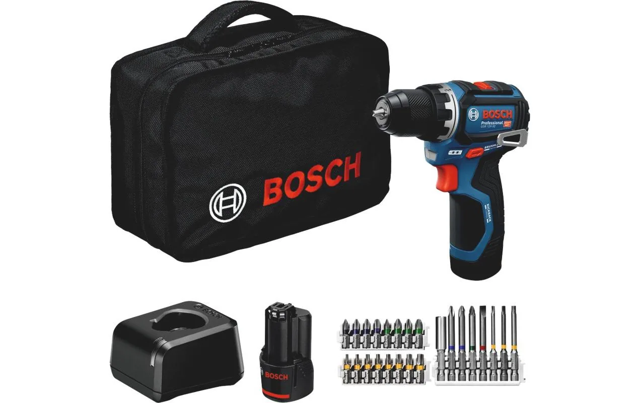 Bosch Professional Akku-Bohrschrauber GSR 12 V-32 Kit