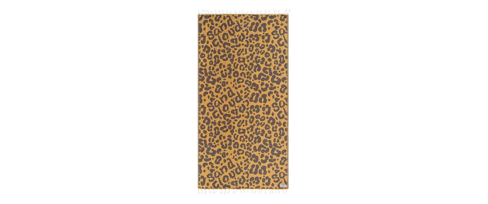 Haushaltsware Cheetah Türkische Bio-Baumwolle Jacquard Fransen