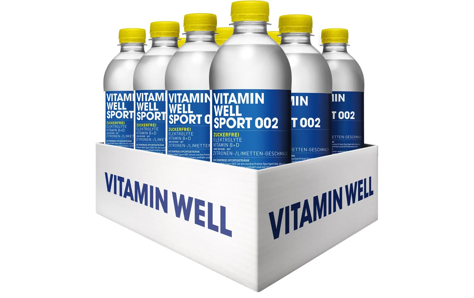 VITAMIN WELL Sportgetränk Sport 002 12 x 0.5 l, zuckerfrei