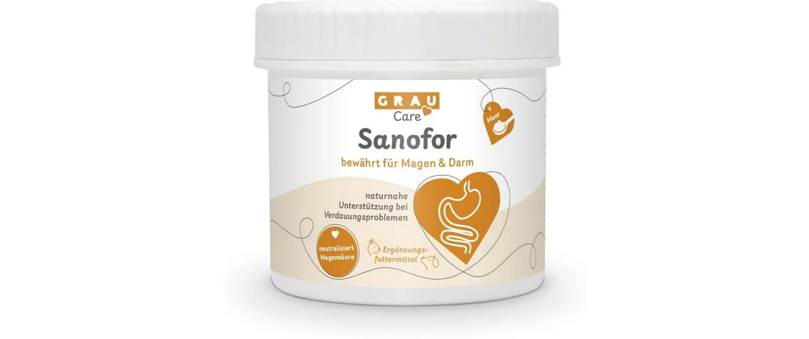 Grau Hunde-Nahrungsergänzung Sanofor, 500 g