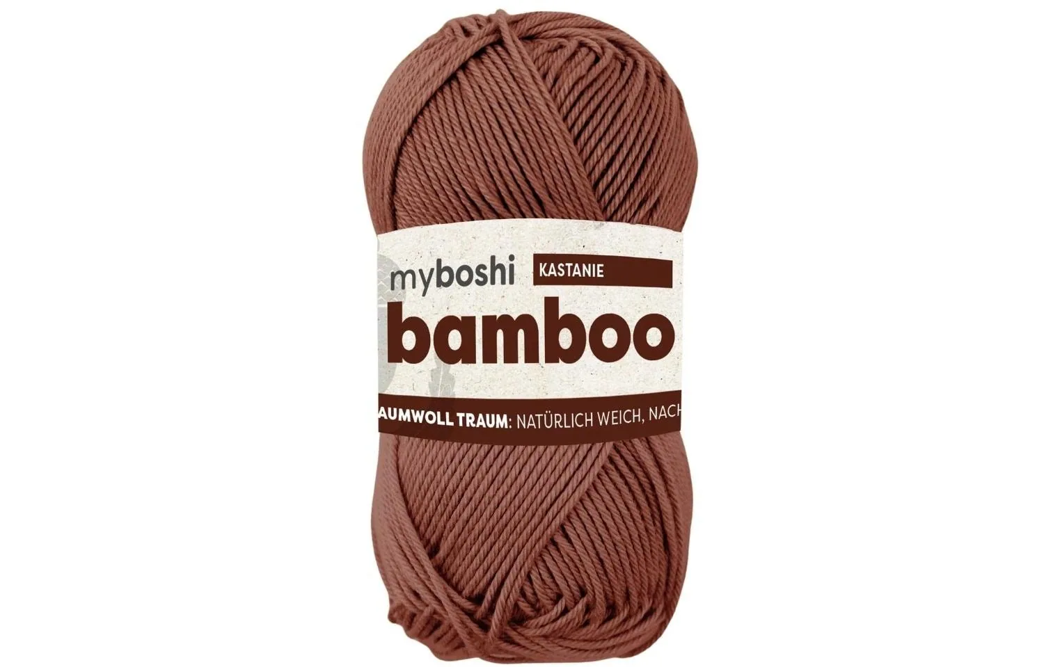 myBoshi Wolle Bamboo kastanie