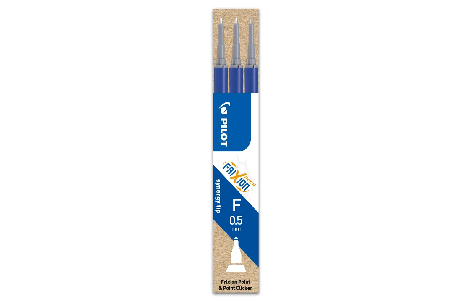 Pilot Patrone FriXion Refill 3 Stück 0.5 mm, Blau