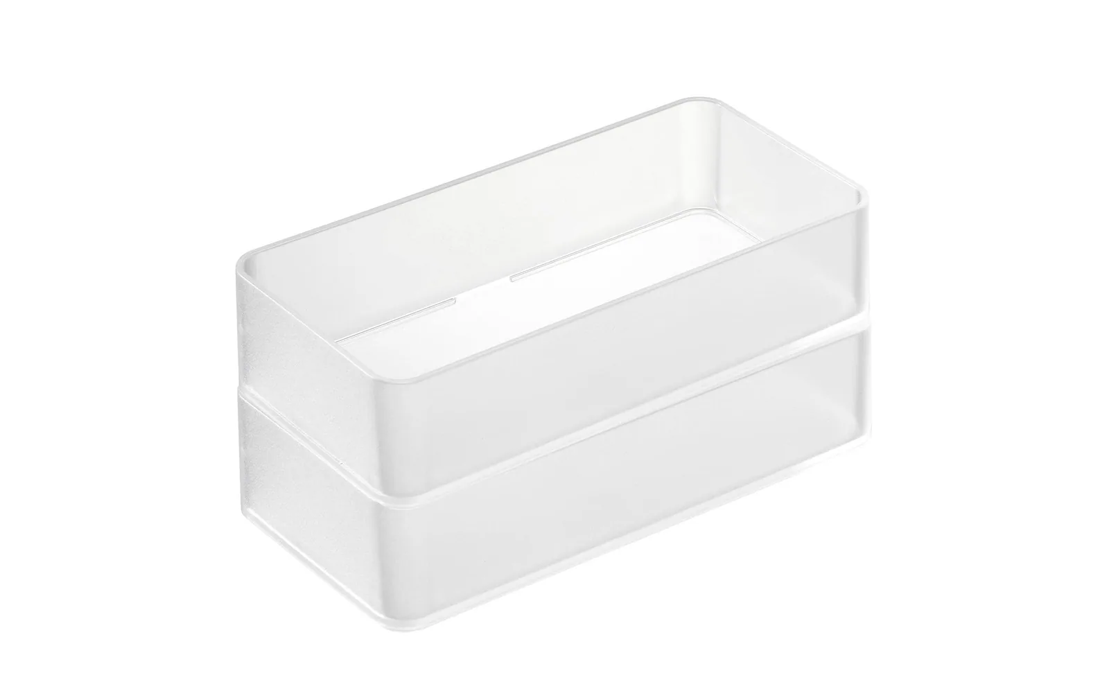 Yamazaki Schubladenbox Organizer M Tower 2er Set Schwarz