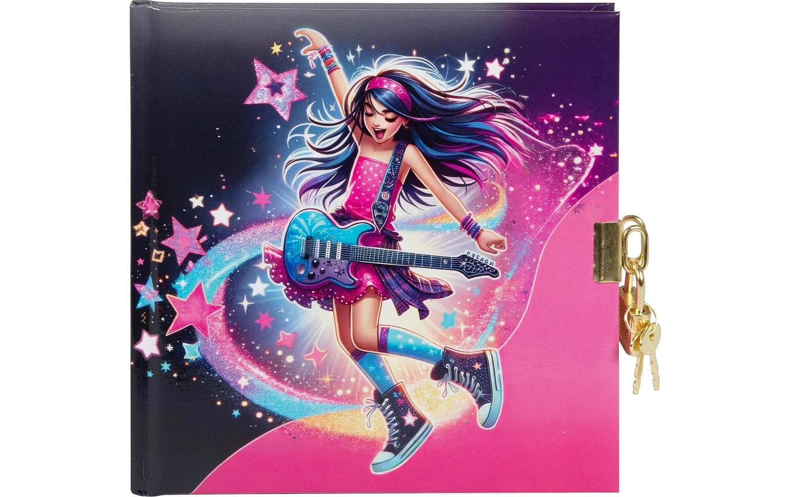 Goldbuch Tagebuch Star Melody 16.5 x 16.5 cm, 96 Seiten
