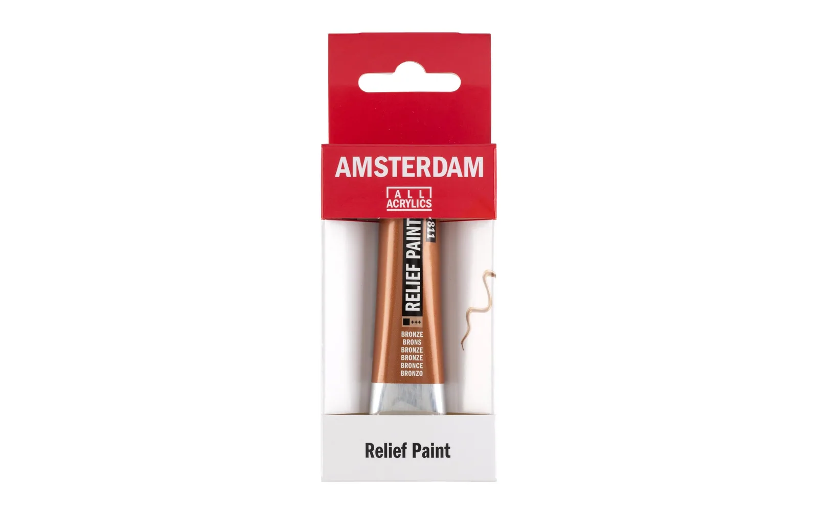 Amsterdam Acrylfarbe Reliefpaint 811 Bronze deckend, 20 ml