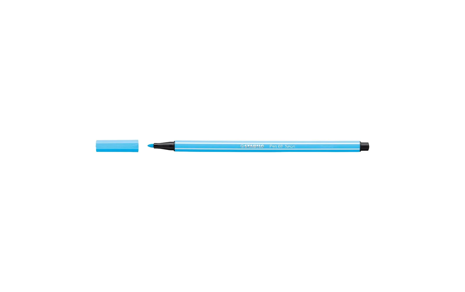 STABILO Fasermaler Pen 68 Neon Hellblau