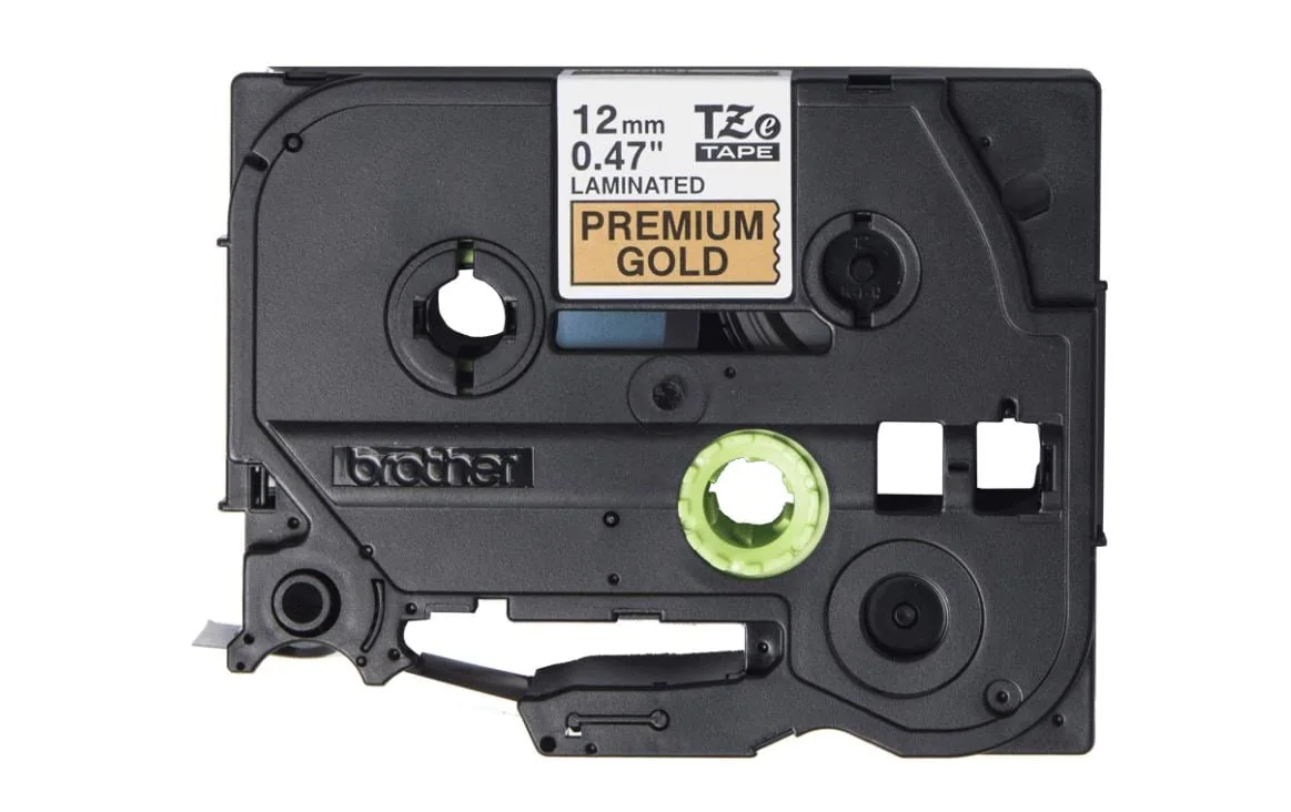 Brother Beschriftungsband TZe-PR831 Schwarz auf Gold