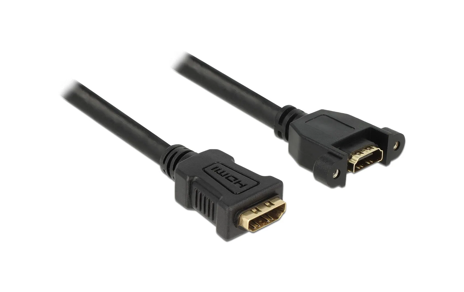 Delock Verlängerungskabel zum Einbau, 4K 30Hz HDMI - HDMI, 0.25 m