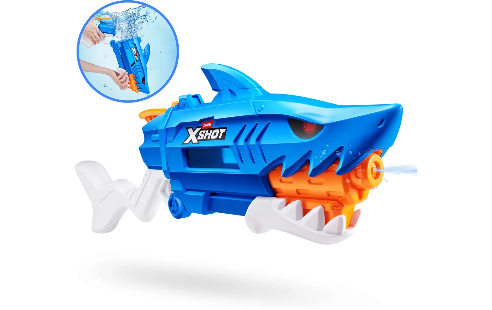 X-Shot Wasserpistole Fast-Fill Shark Series 1