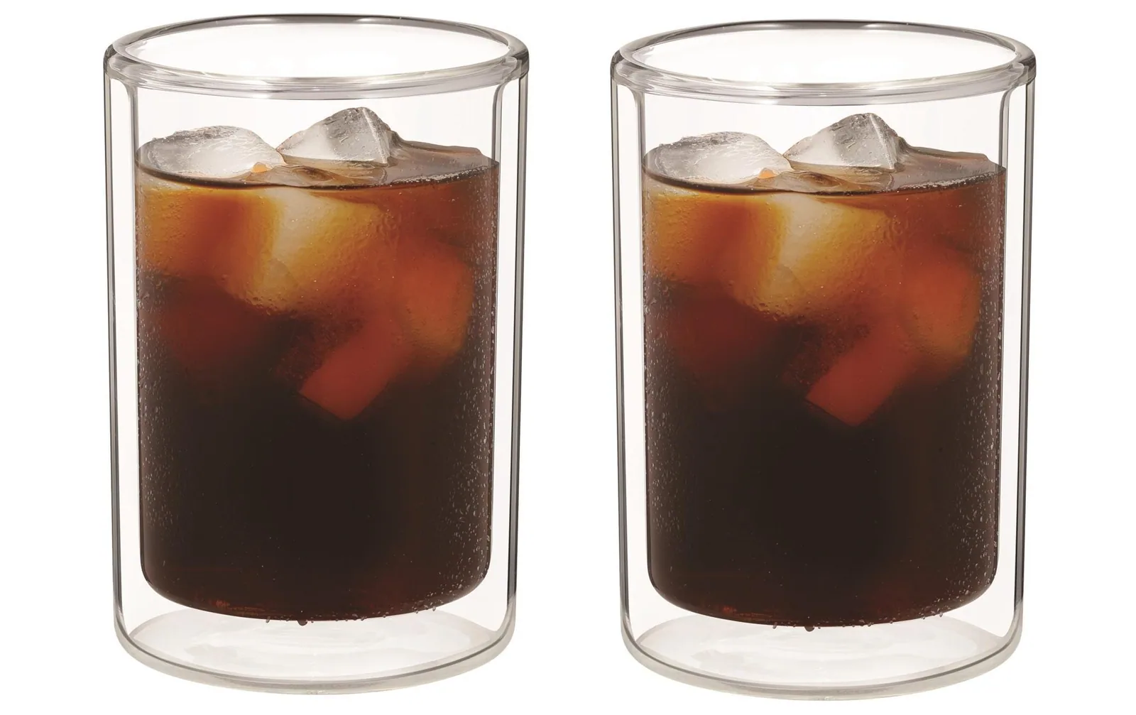 De'Longhi Kaffeebecher Cold Brew DLSC324 220 ml, 2 Stück, Transparent