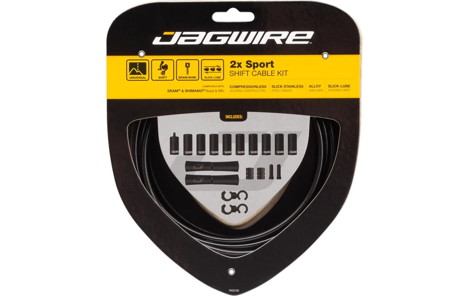 JAGWIRE Sport 2 x 4 Set Sram/Shimano