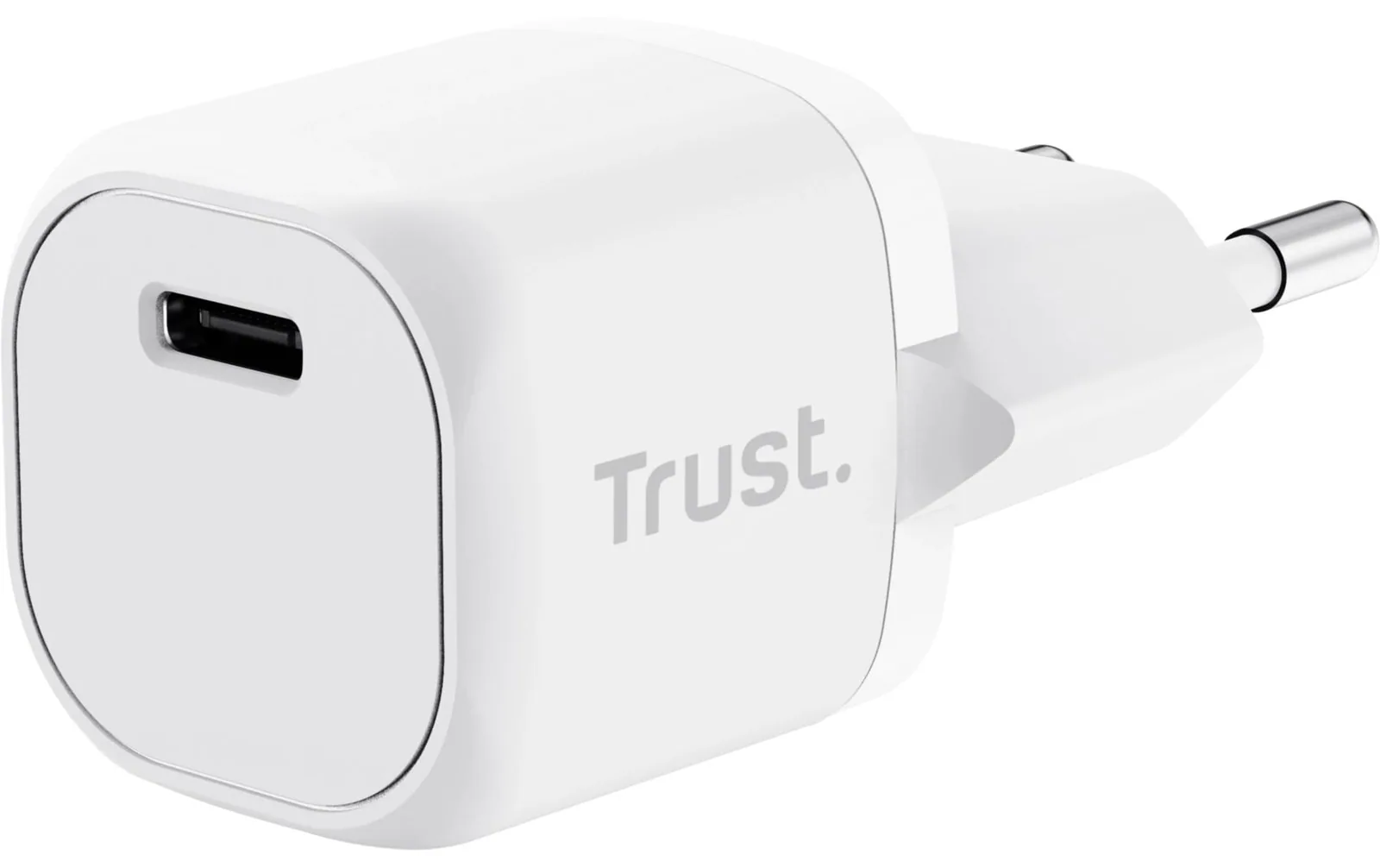 Trust USB-Wandladegerät Maxo Ultrakleines USB-C-PD 20 W Weiss