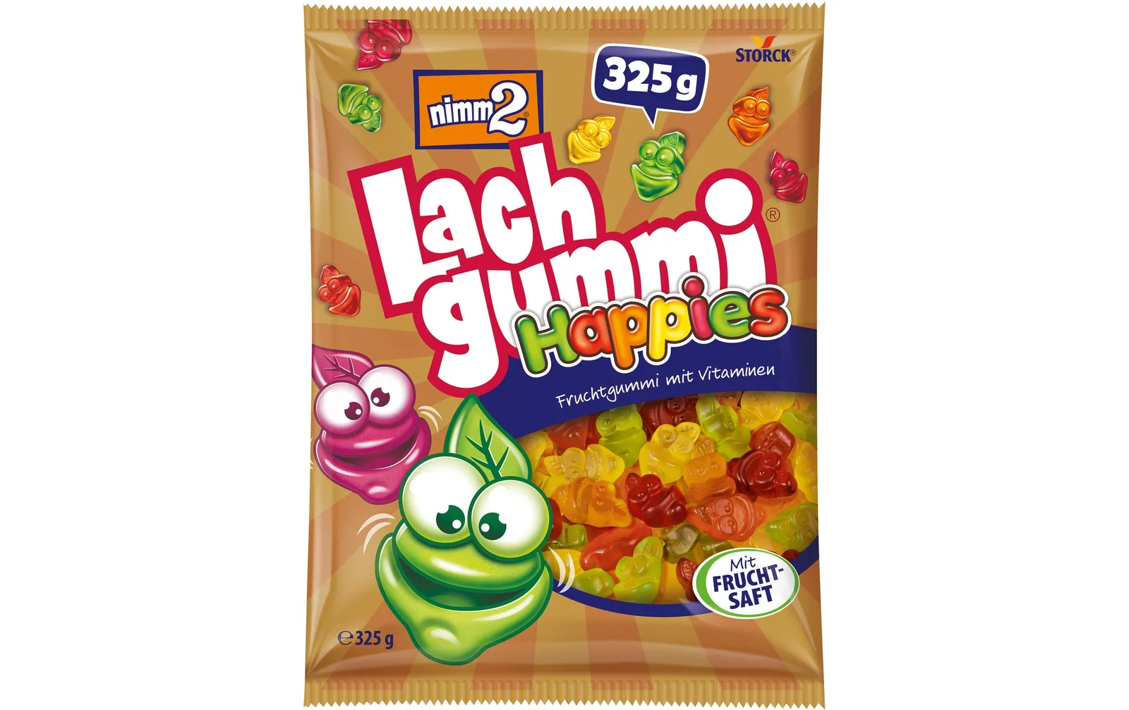 Storck Nimm2 Lachgummi Happies 325 g