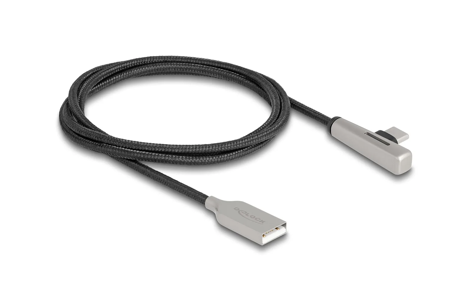 Delock USB 2.0-Kabel Schnelladefunktion 60 W USB-A - USB-C 1 m