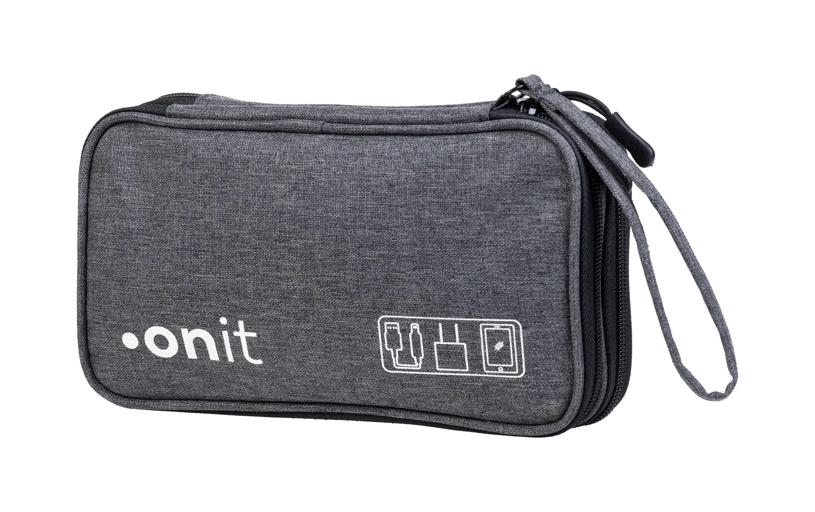 onit Reisetasche Tech-Zubehör Mini, Grau