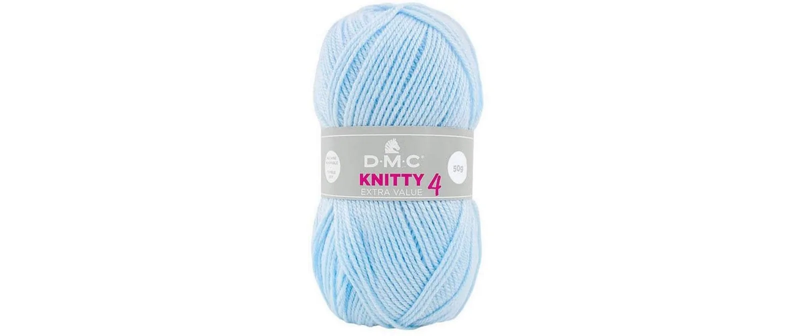 DMC Wolle Knitty 4 Mini Hellblau