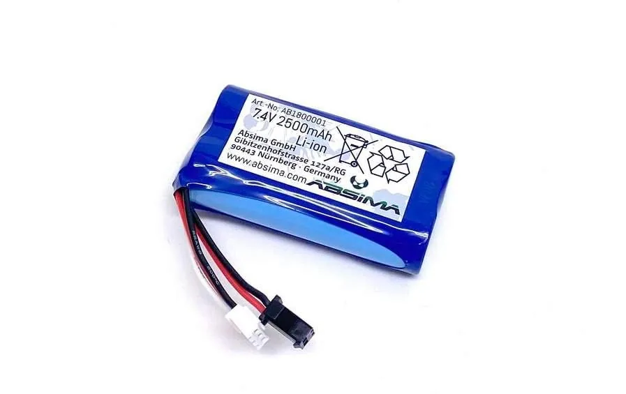 Absima RC-Akku Li-Ion Pack 7.4 2500 mAh