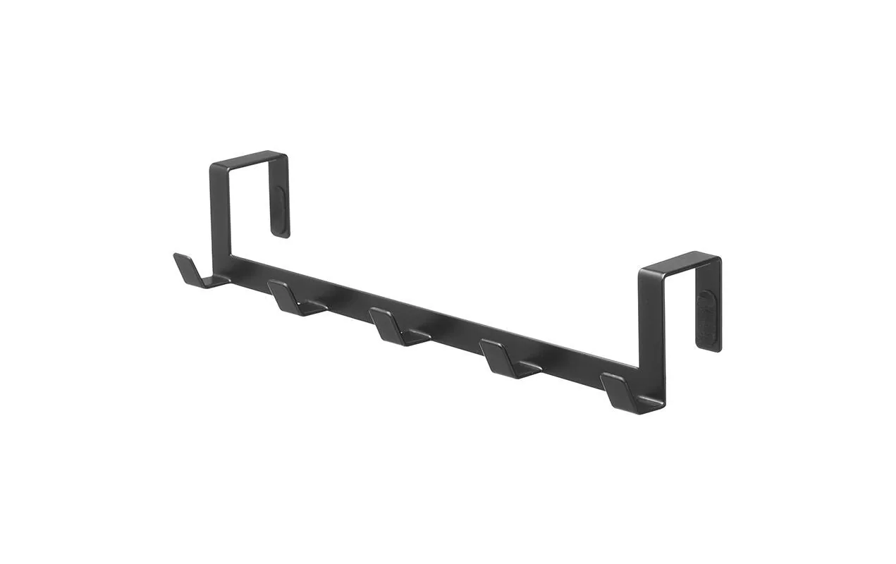 Yamazaki Türgarderobe Smart 5 Haken, Schwarz
