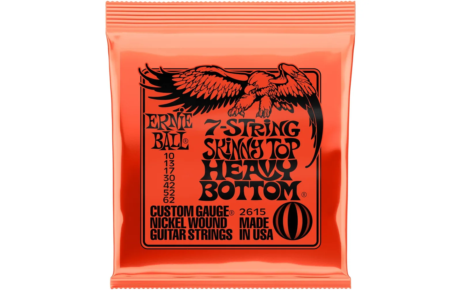 Ernie Ball Gitarrensaiten 2615 Slinky Nickel – STHB 10-62