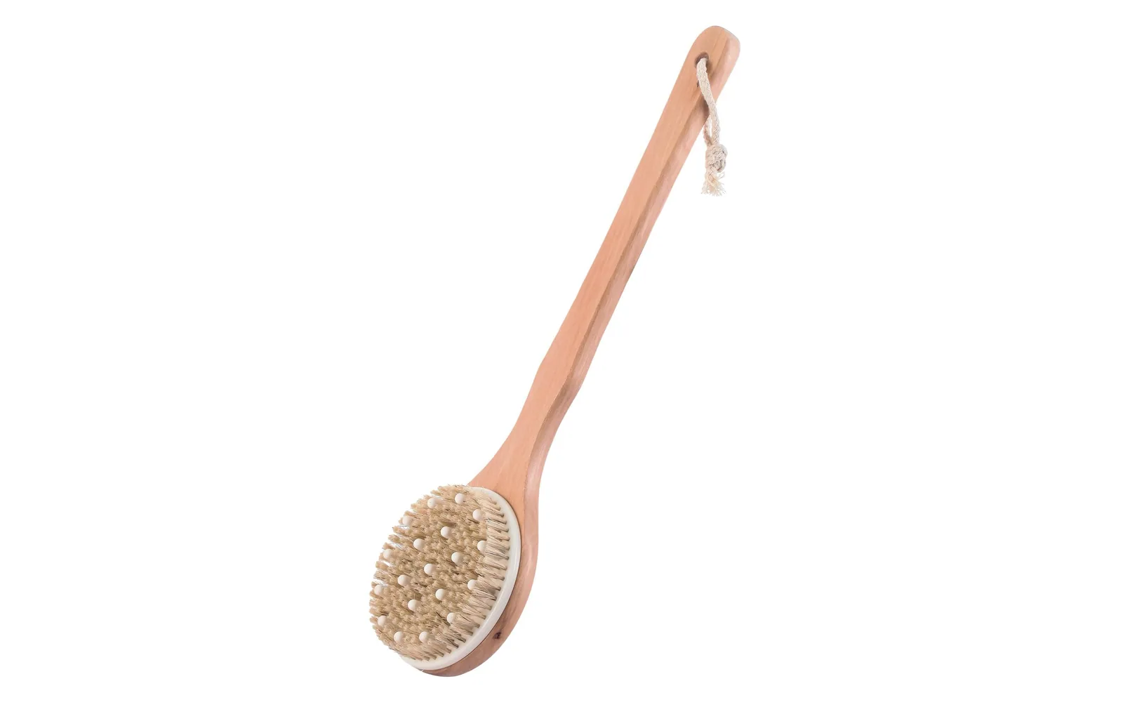 MSV Körperbürste für Massage 41 cm, Braun
