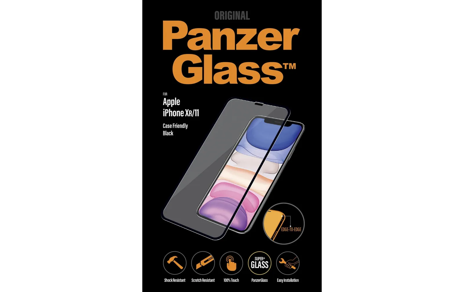 Panzerglass Displayschutz Case Friendly iPhone XR/11