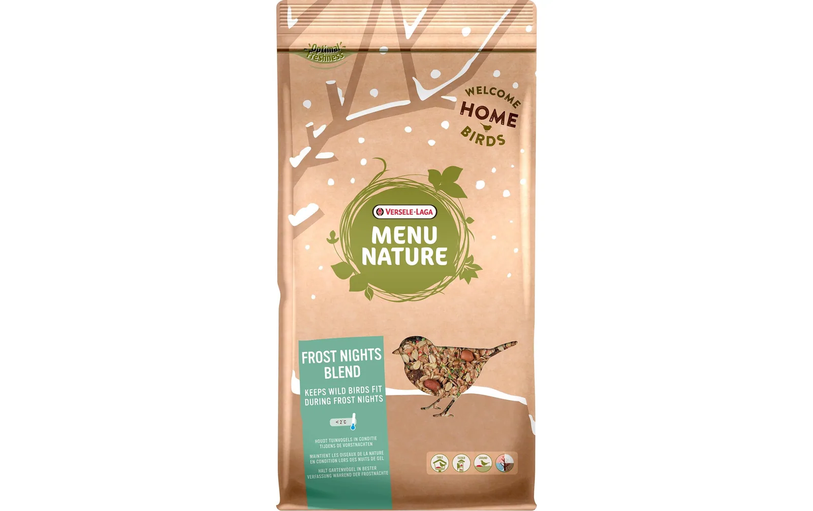 Versele Laga Wintervogelfutter Menu Nature Frost Nights Blend, 2.5 kg