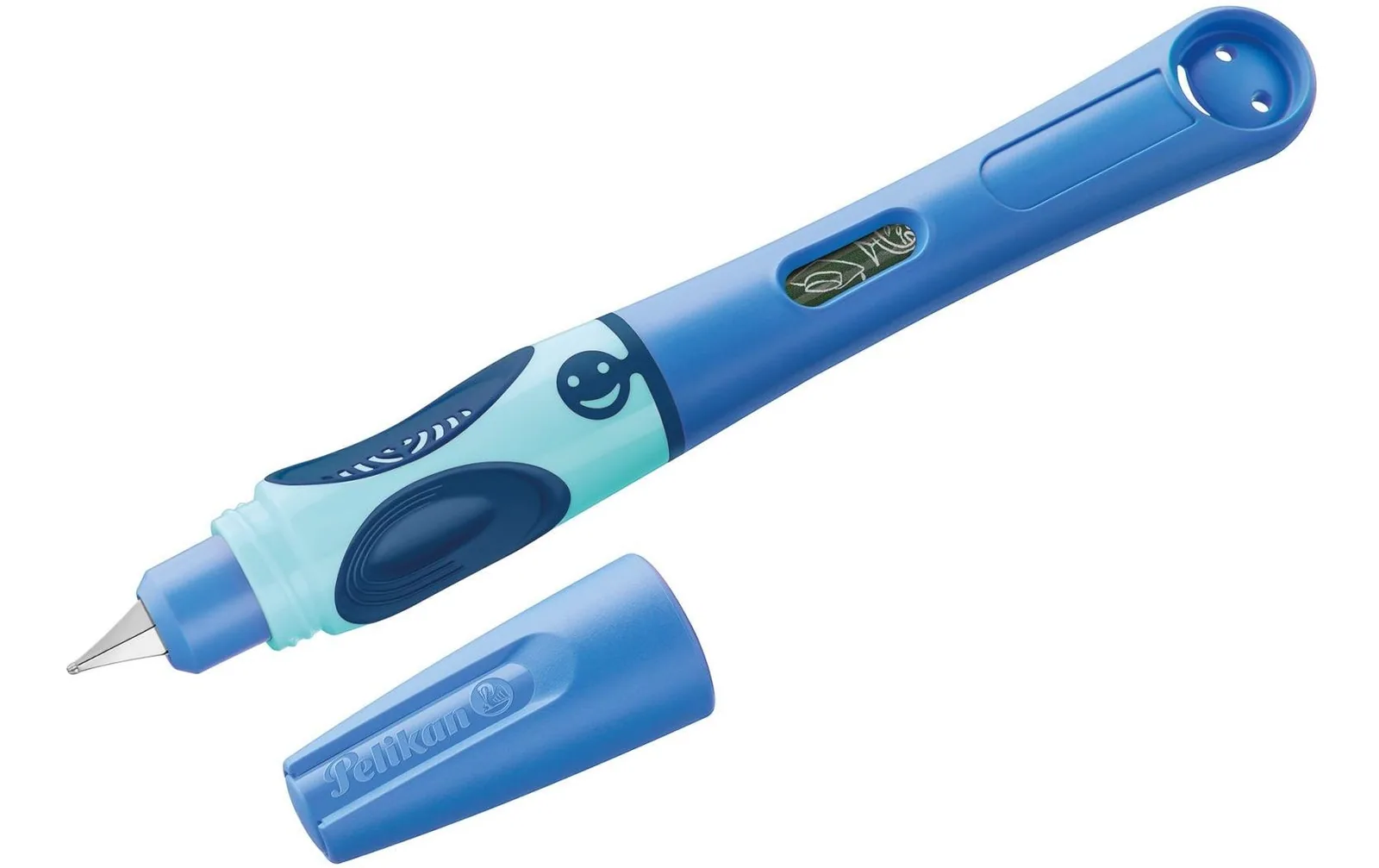 Pelikan Füllfederhalter Griffix A, für Rechtshänder, Blau