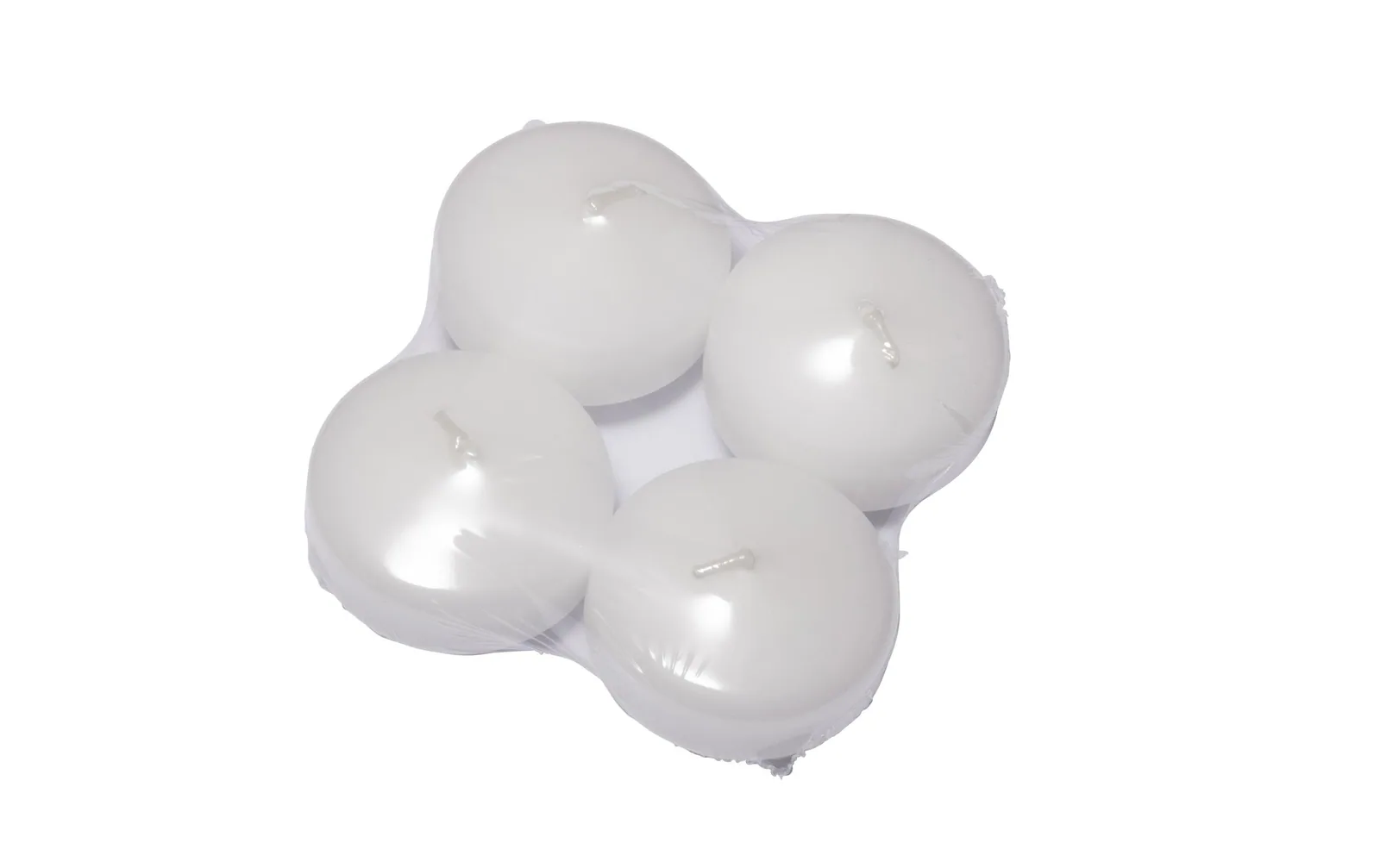 Herzog Kerzen AG Schwimmkerze Linsen Ø 5 cm, Weiss