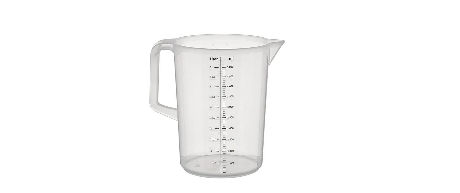 APS Messbecher Pro 50 dl, Transparent