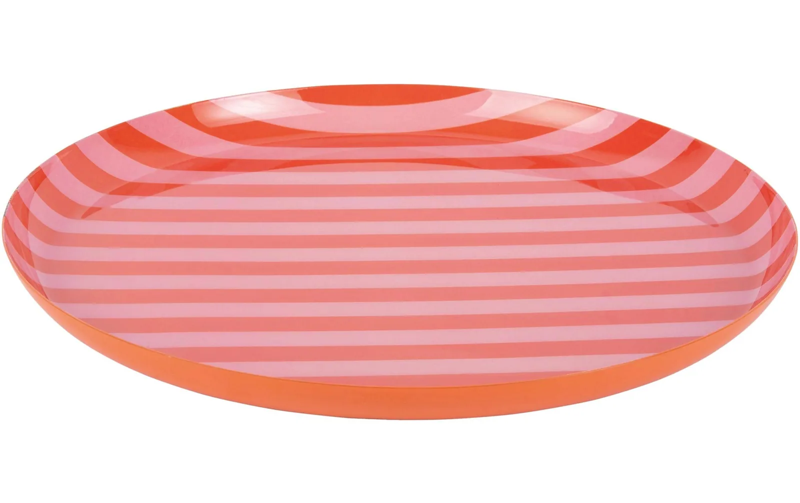 present time Speiseteller Animado Large, Bright orange / Soft pink