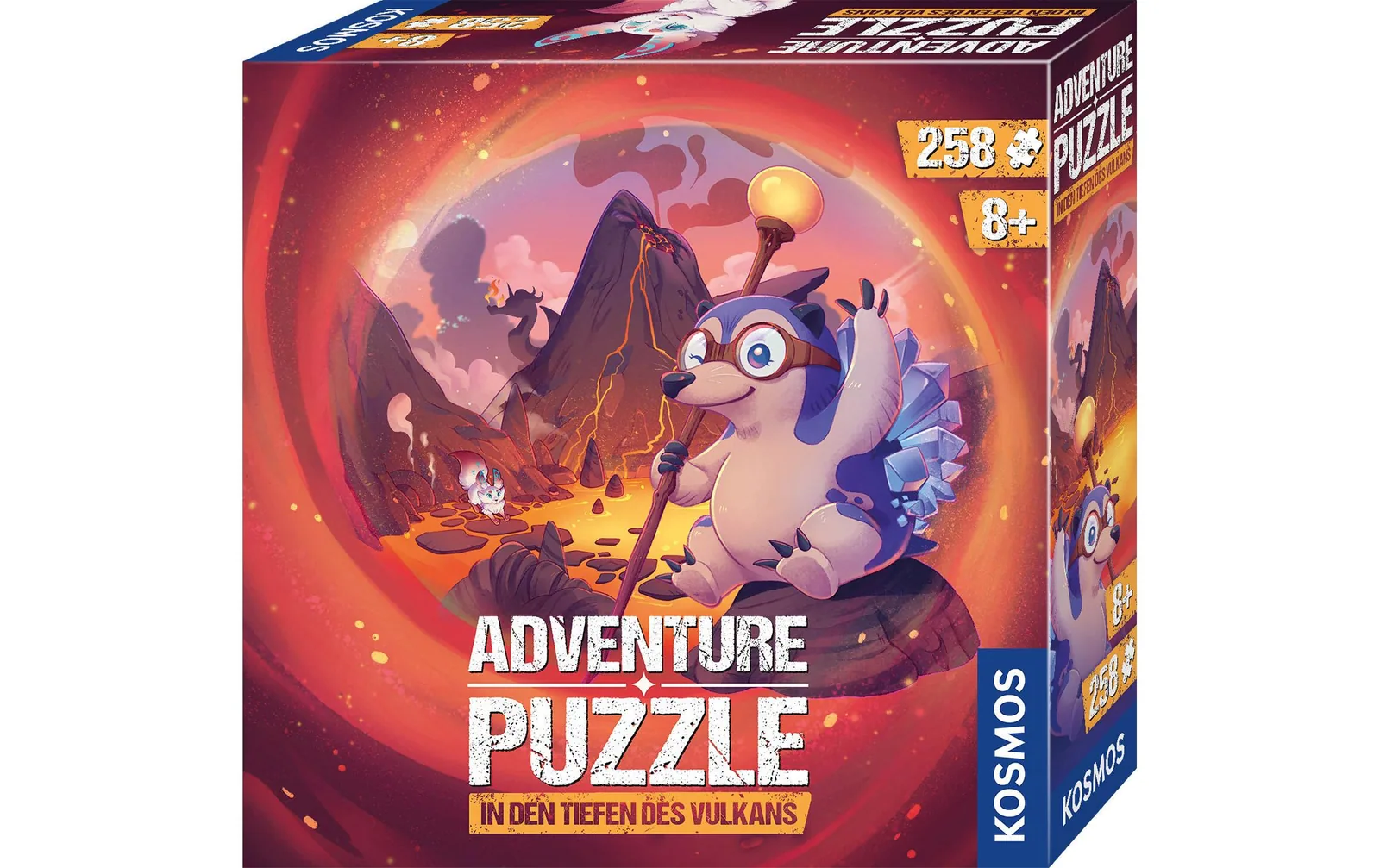 Kosmos Adventure Puzzle In den Tiefen des Vulkans