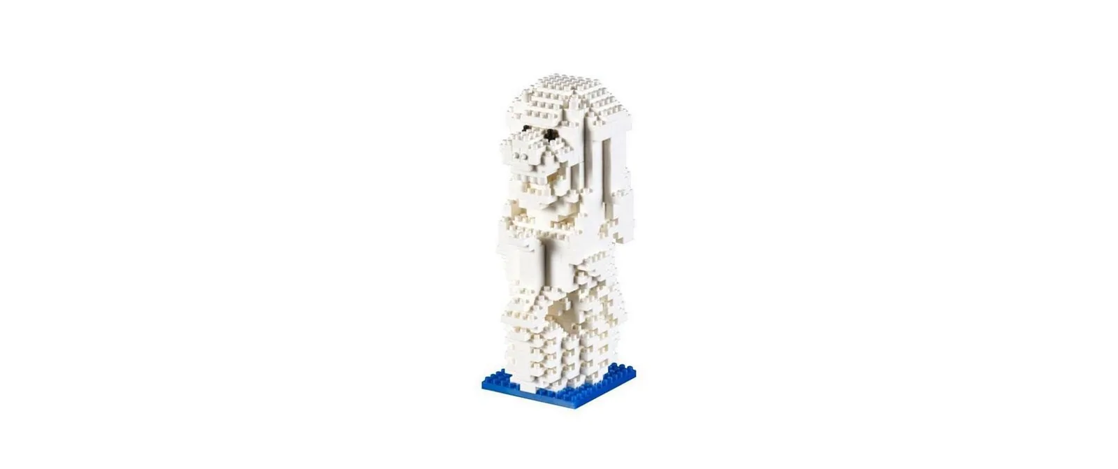 BRIXIES Bausteinmodell Merlion aus 436 Bausteinen