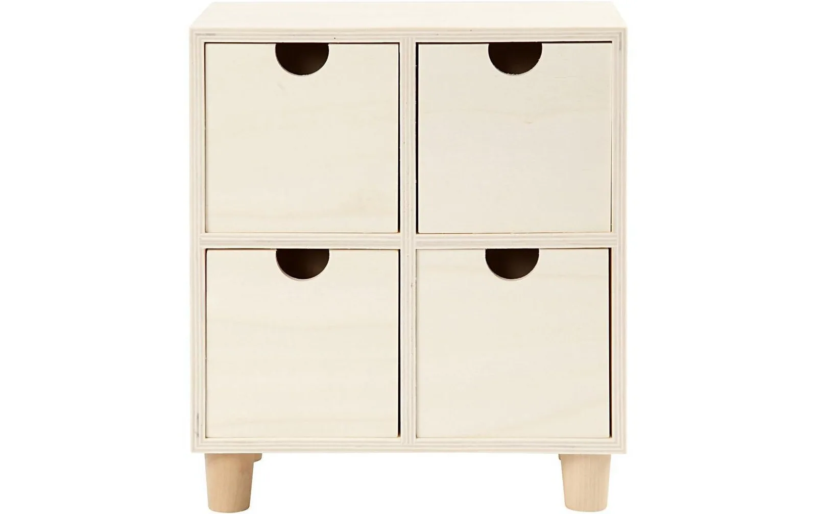 Creativ Company Holzartikel Mini 23 x 20 x 11.5 cm Mini-Kommode