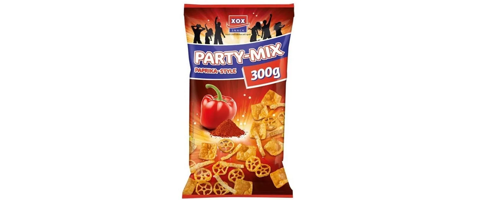 XOX Snack Party-Mix Paprika-Style 300 g