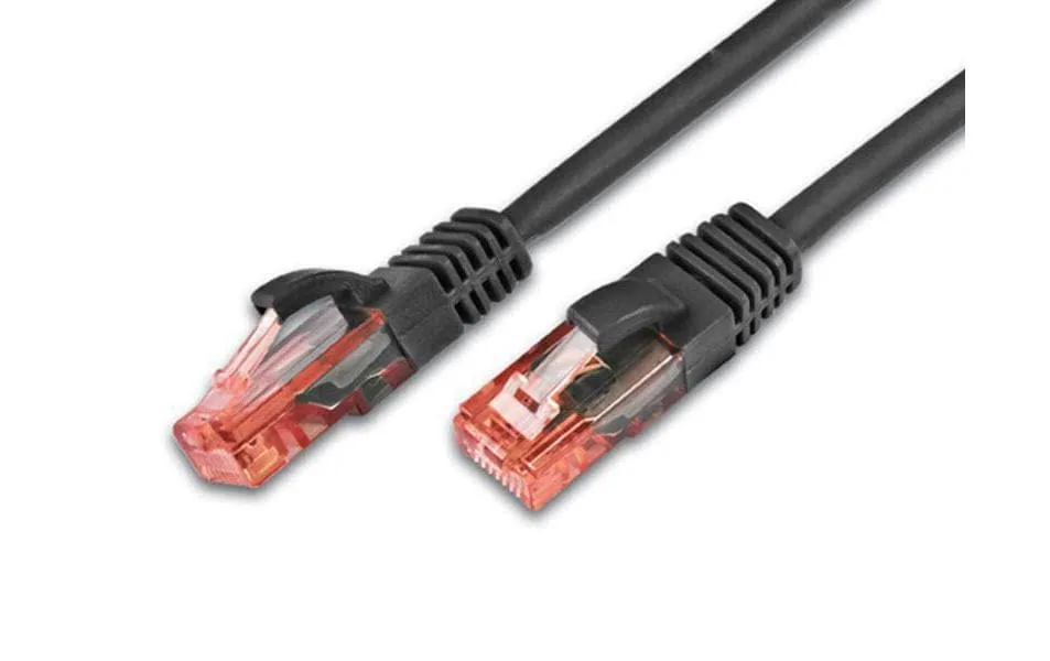 Wirewin Patchkabel RJ-45 - RJ-45, Cat 6, UTP, 1.5 m, Schwarz