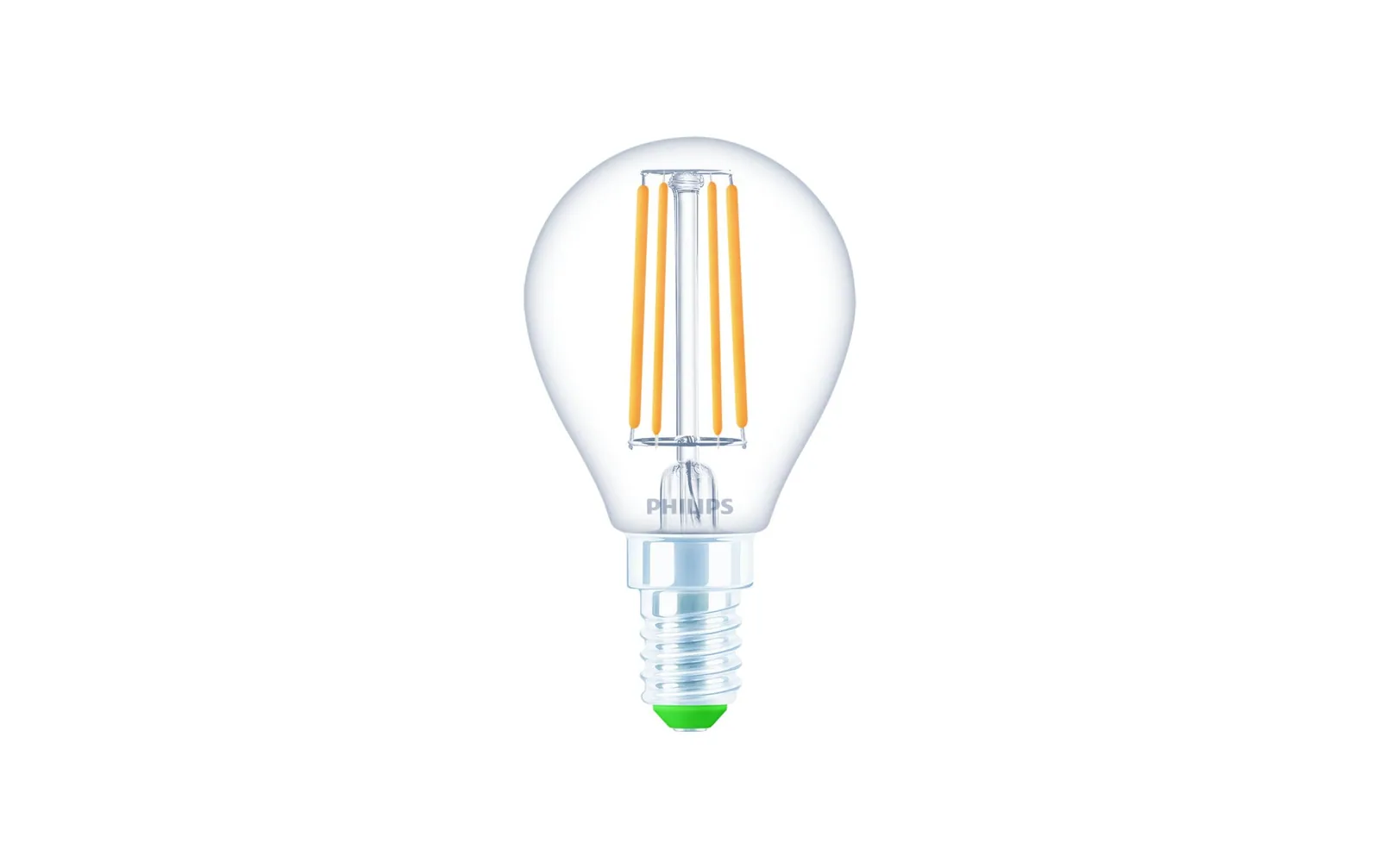 Philips LED Lampe 2.3W (40W), E14, 485 lm, 2700K Warmweiss (WW)
