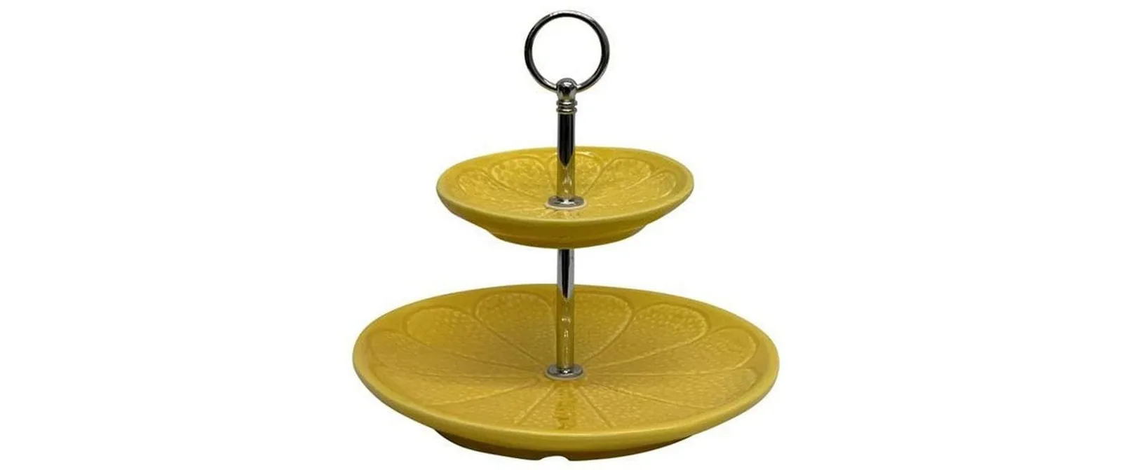 Dameco Dekoteller Lemon Gelb