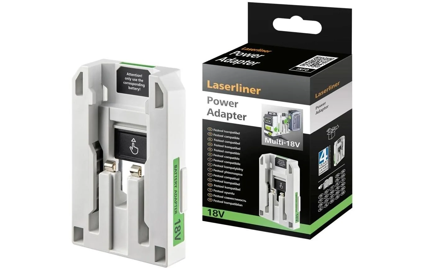 Laserliner 18 V-Adapterplatte Festool 0 m