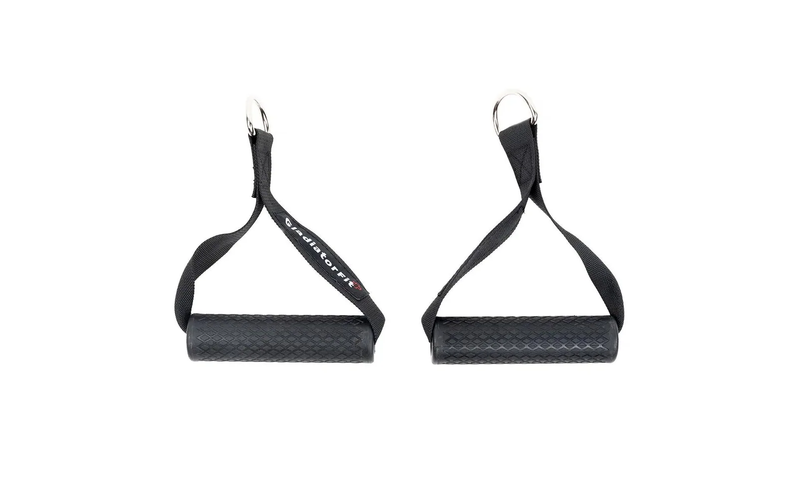 Gladiatorfit Gepolsterte Zuggriffe aus Gummi 2er-Pack