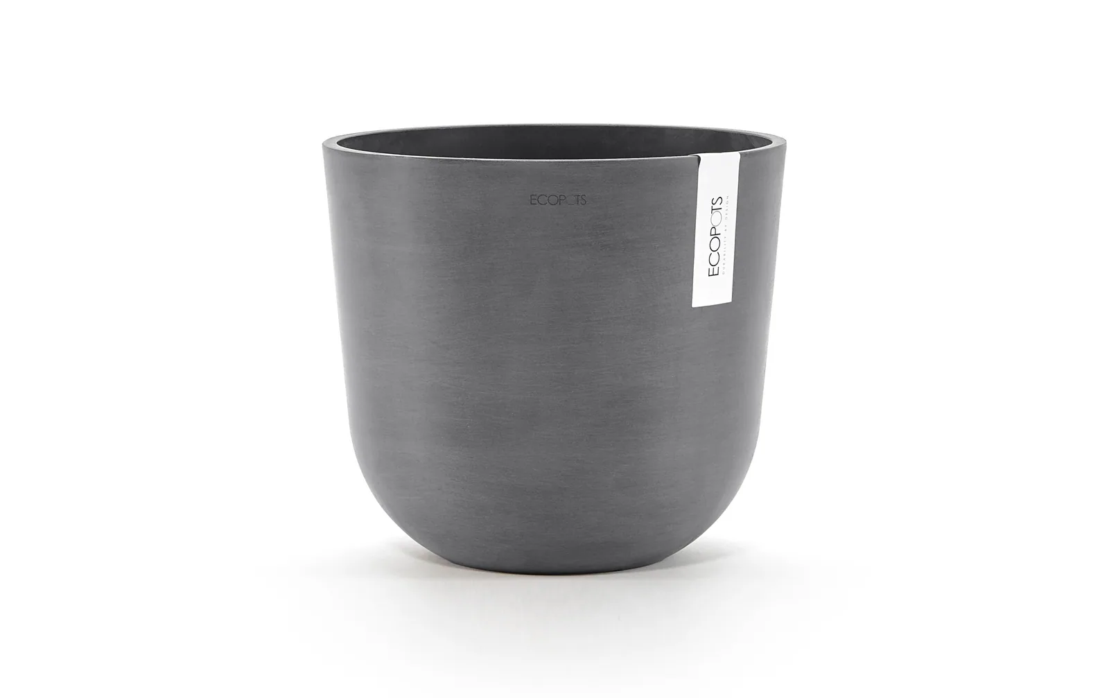 Ecopots Pflanzentopf Oslo 25 Grau