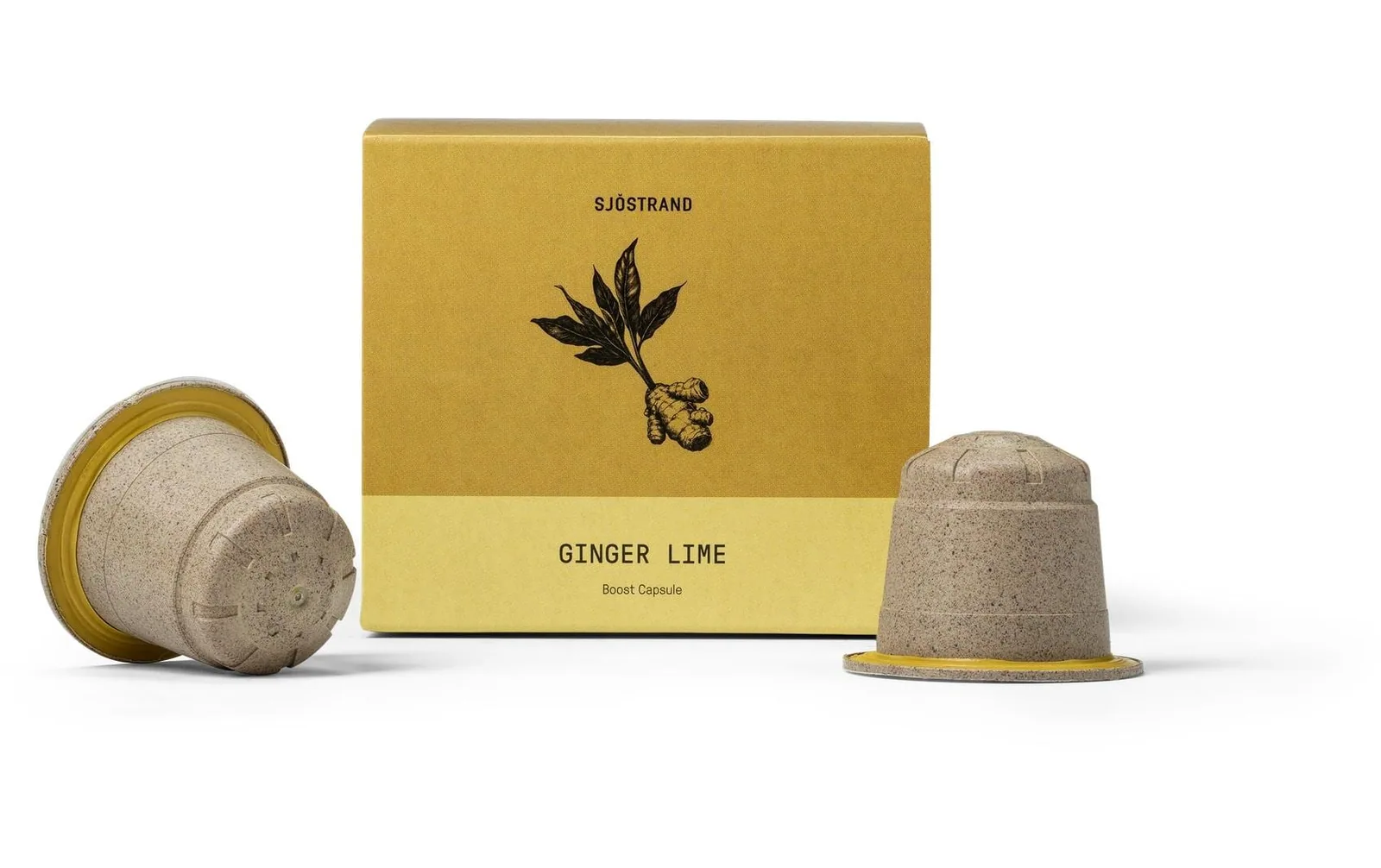 Sjöstrand Kaffeekapseln Boost Ginger-Lime 10 Stück