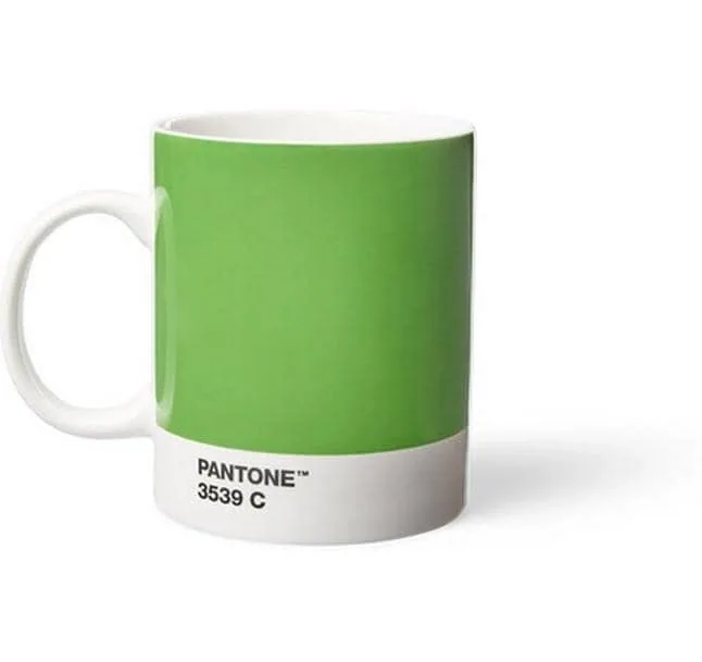 Pantone by Copenhagen Design Kaffeebecher 375 ml, 1 Stück, Grasgrün