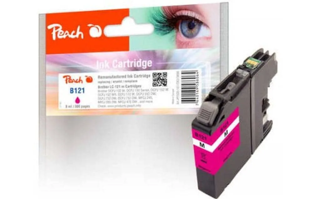 Peach Tinte für Brother LC-121