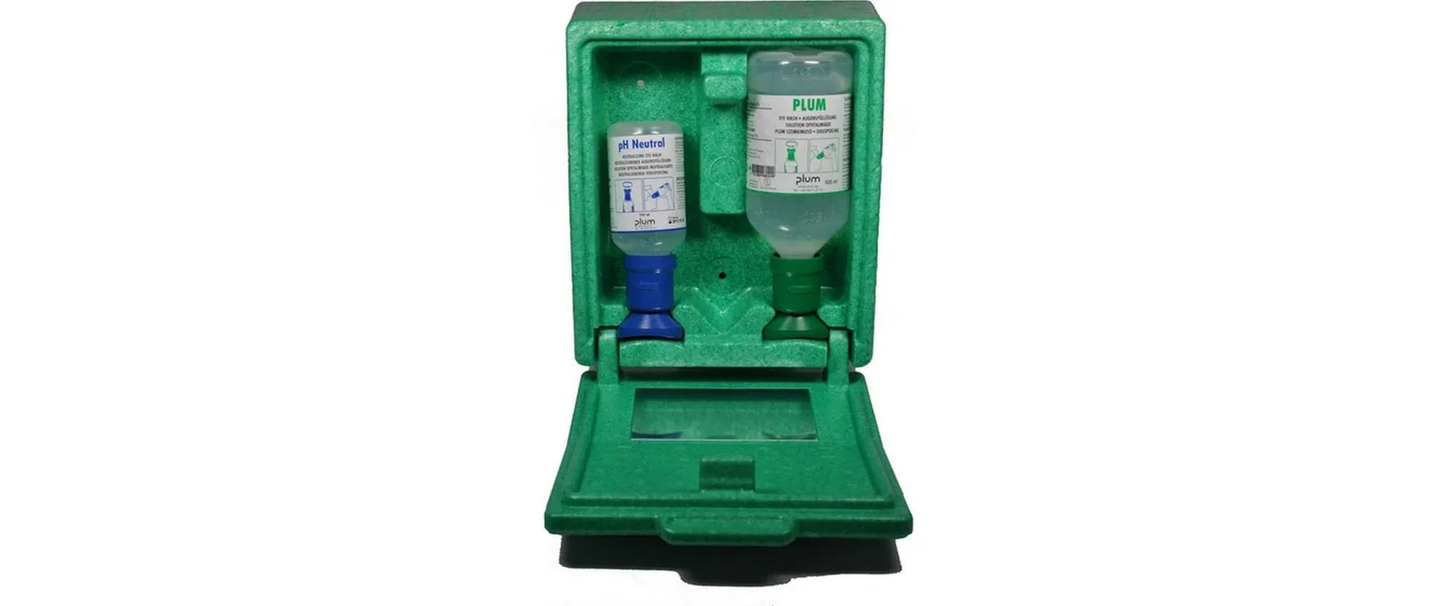 PLUM Augen-Notfallstation 200/500 ml in Wandbox 1 Set