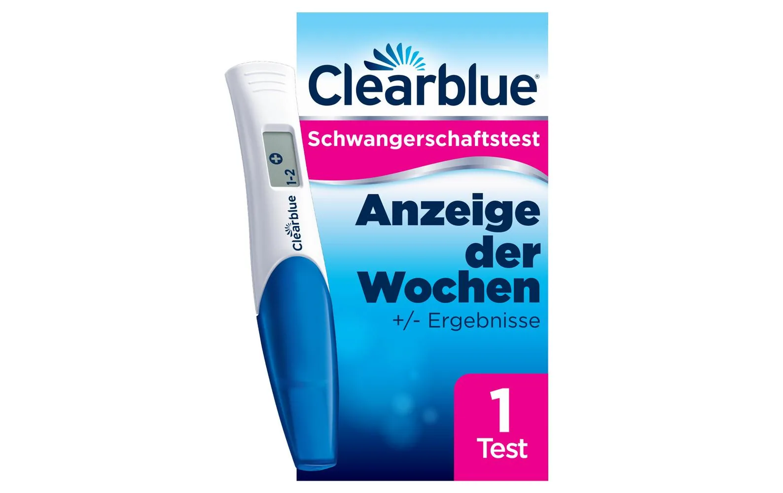 Clearblue Schwangerschaftstest mit Wochenbestimmung
